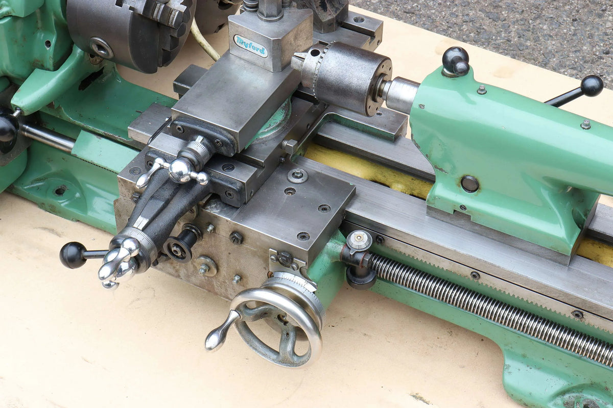 Myford Super 7B lathe with tooling