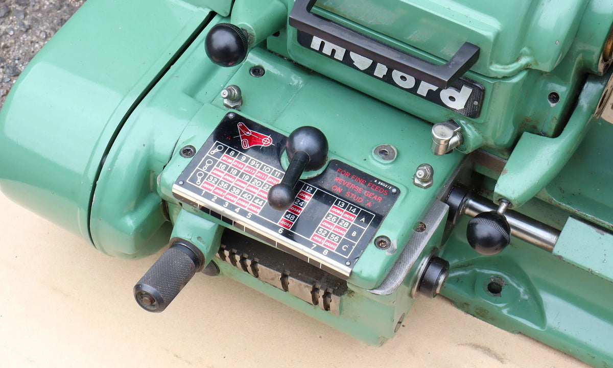 Myford Super 7B lathe with tooling