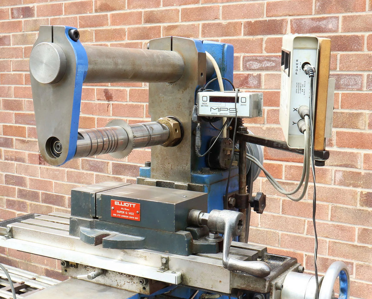 Sharp Mk2 vertical/horizontal milling machine with DRO