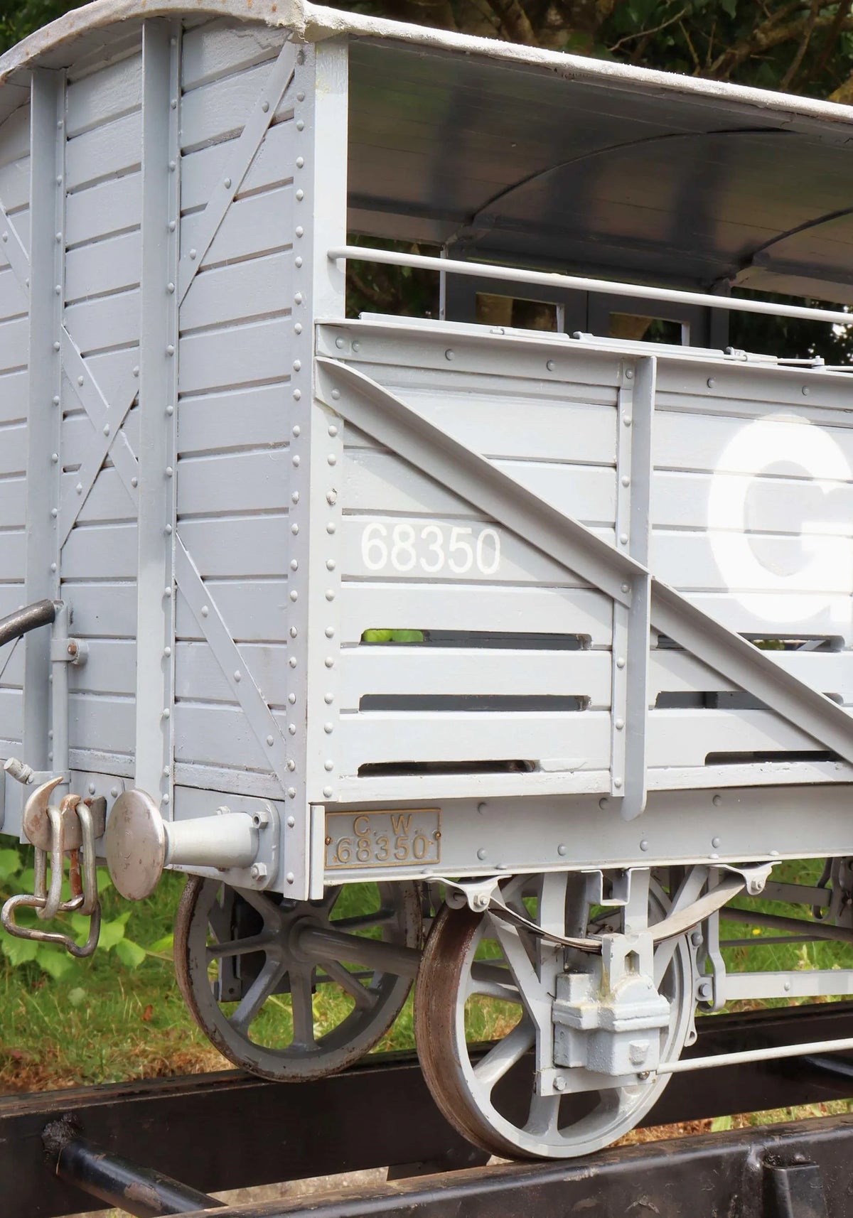 7 1/4 inch gauge GWR W3 cattle wagon