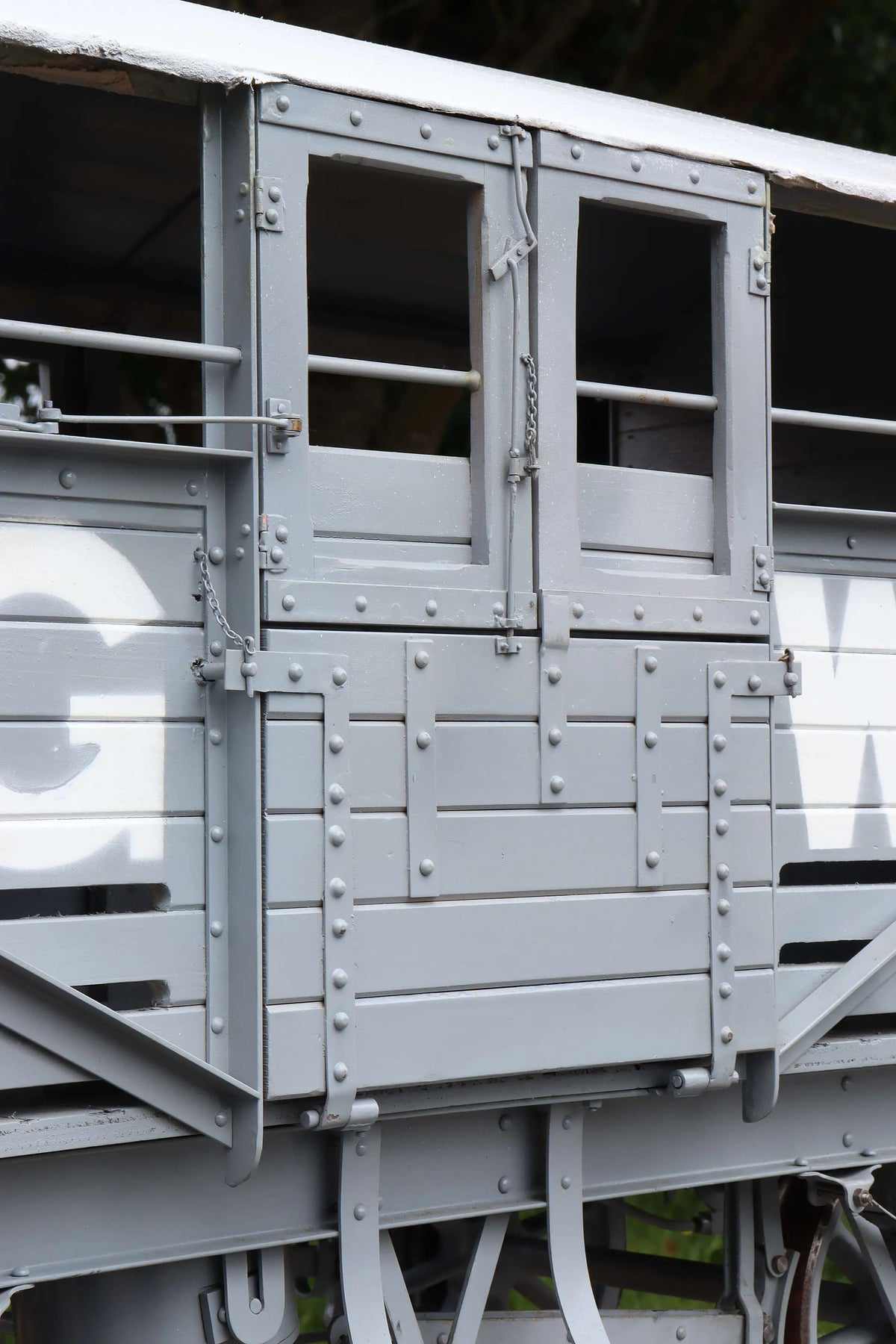 7 1/4 inch gauge GWR W5 cattle wagon
