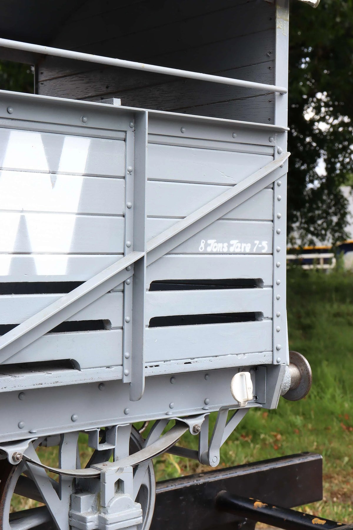 7 1/4 inch gauge GWR W5 cattle wagon