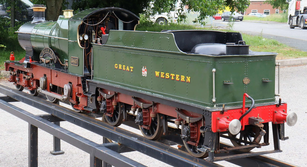 7 1/4 inch gauge GWR Bulldog 4-4-0 "Madras"