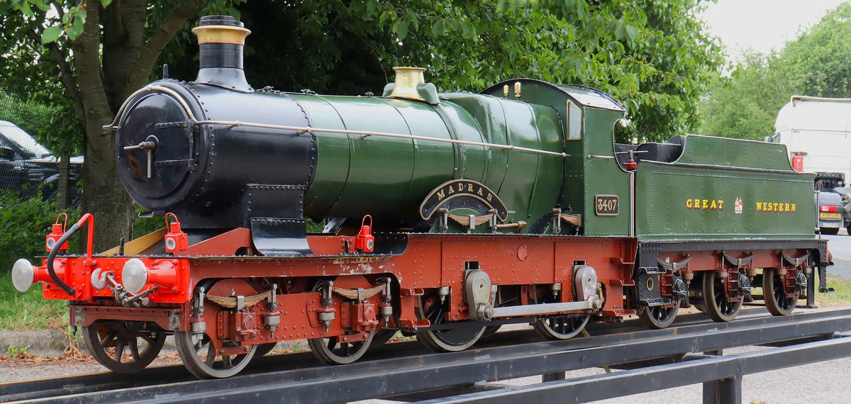 7 1/4 inch gauge GWR Bulldog 4-4-0 "Madras"