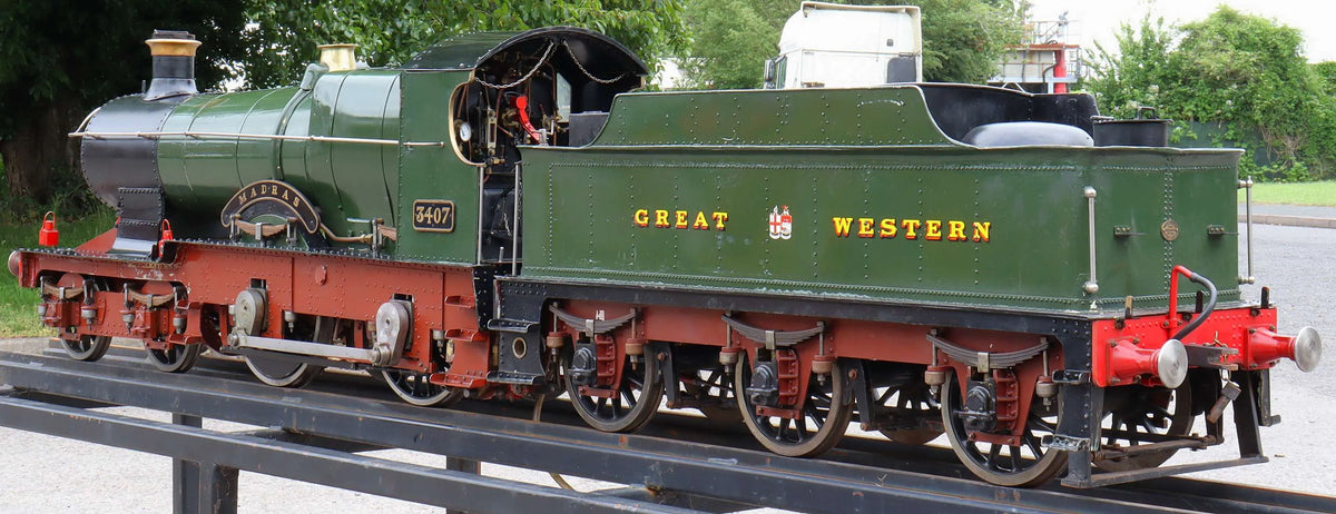 7 1/4 inch gauge GWR Bulldog 4-4-0 "Madras"