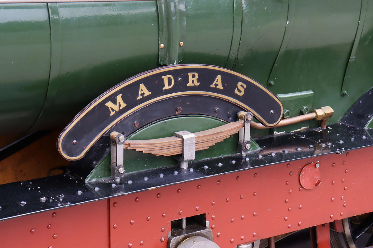 7 1/4 inch gauge GWR Bulldog 4-4-0 "Madras"
