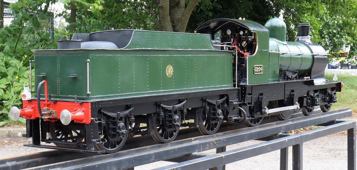 7 1/4 inch gauge GWR 32XX "Dukedog" 4-4-0