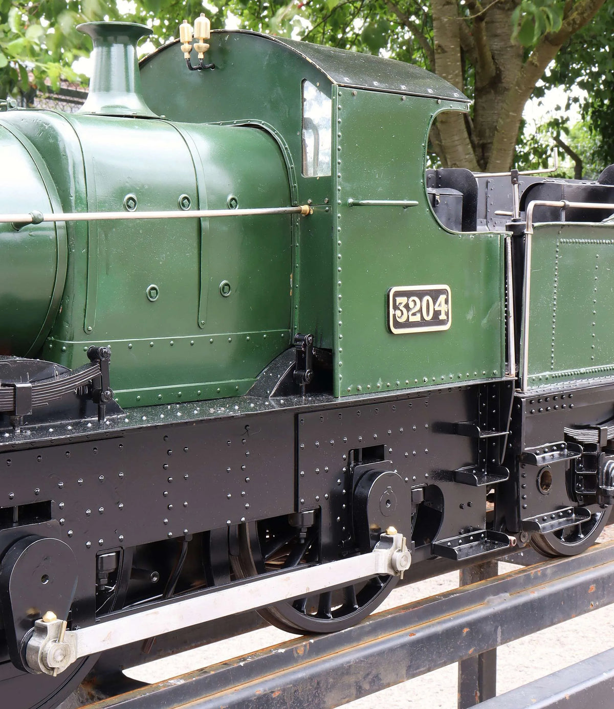 7 1/4 inch gauge GWR 32XX "Dukedog" 4-4-0