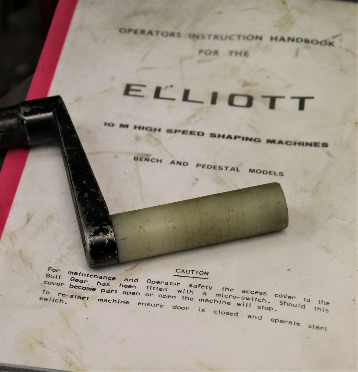 Elliott 10M high speed shaper