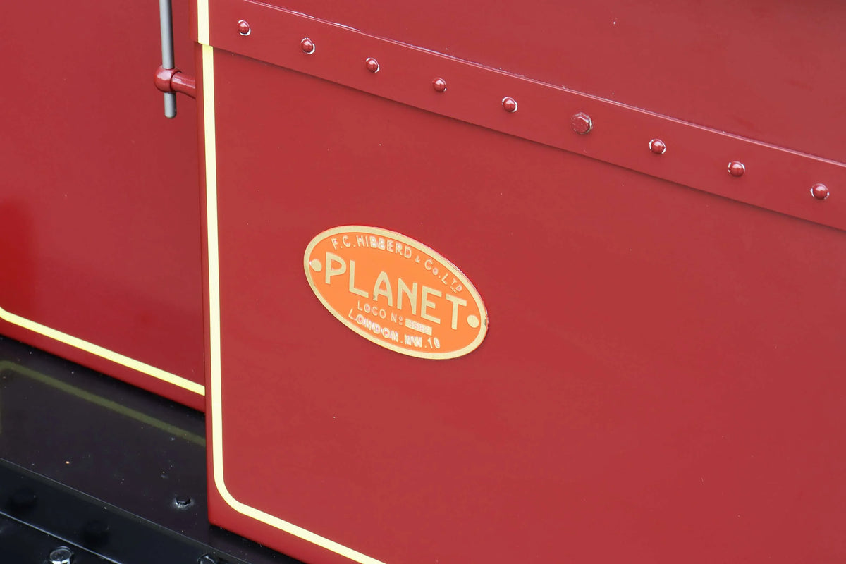7 1/4 inch gauge Maxitrak "Planet 2" battery electric 0-4-0 shunter