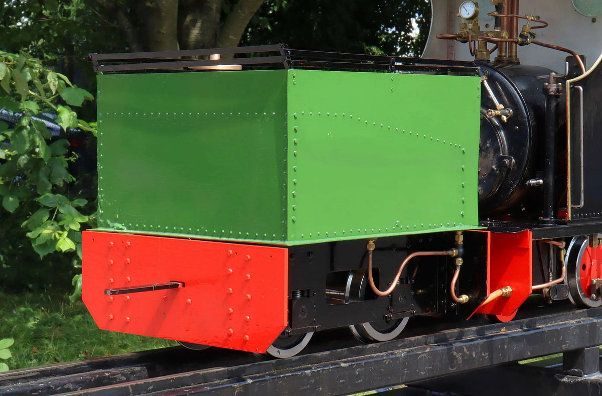 5 inch gauge ''Sweet Pea'' 0-4-2T and tender