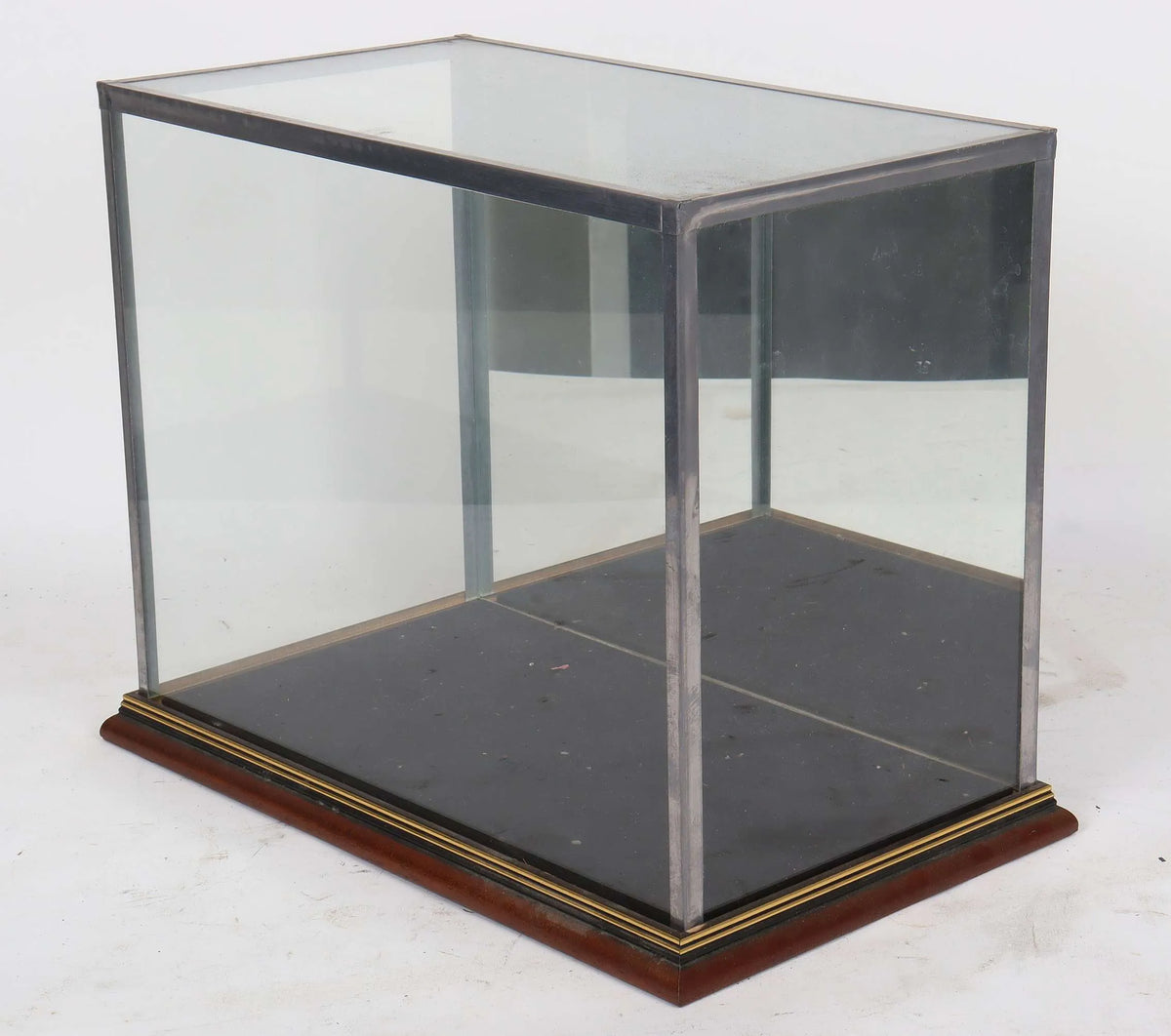 Glass display case