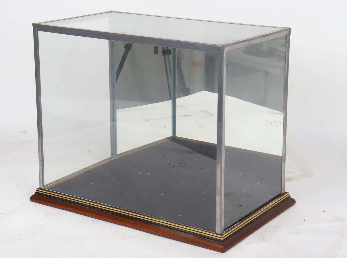 Glass display case