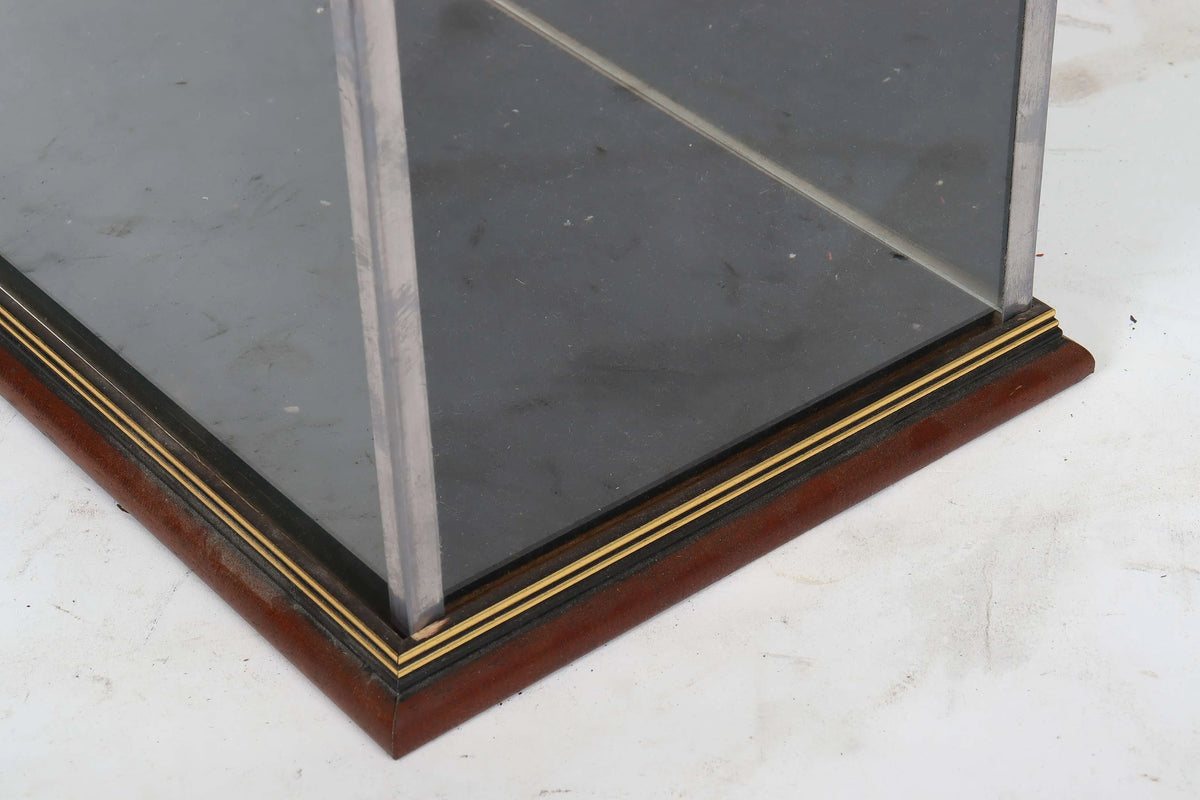 Glass display case