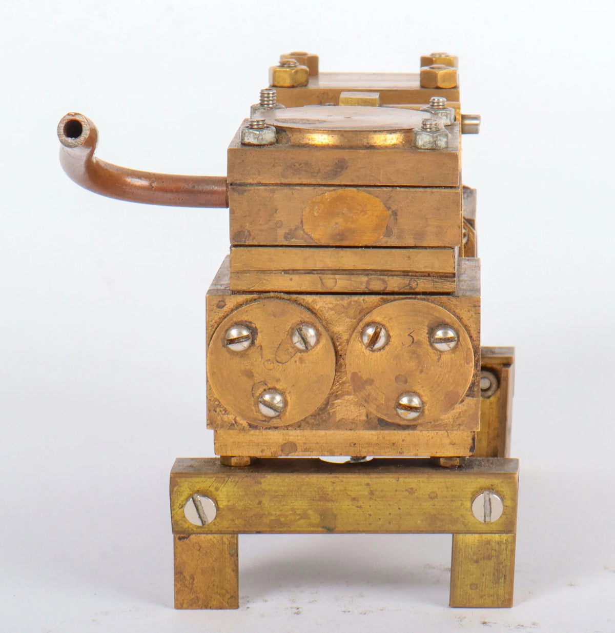 Duplex steam pump
