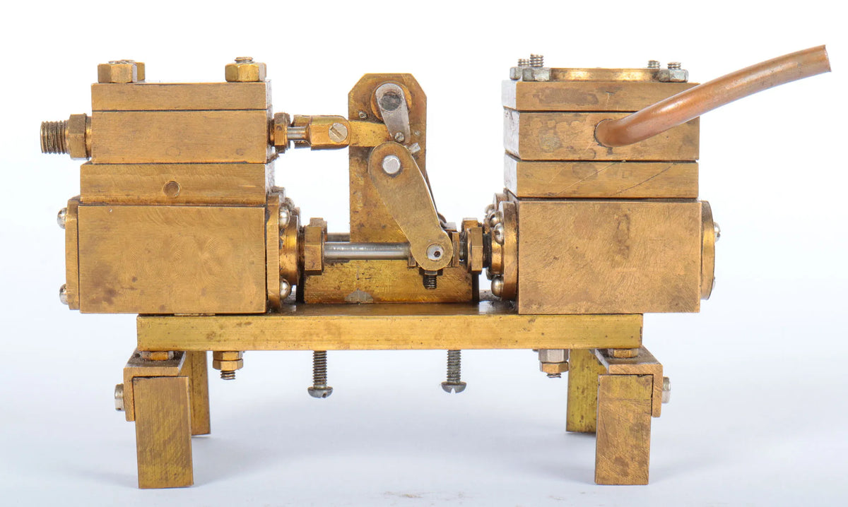 Duplex steam pump
