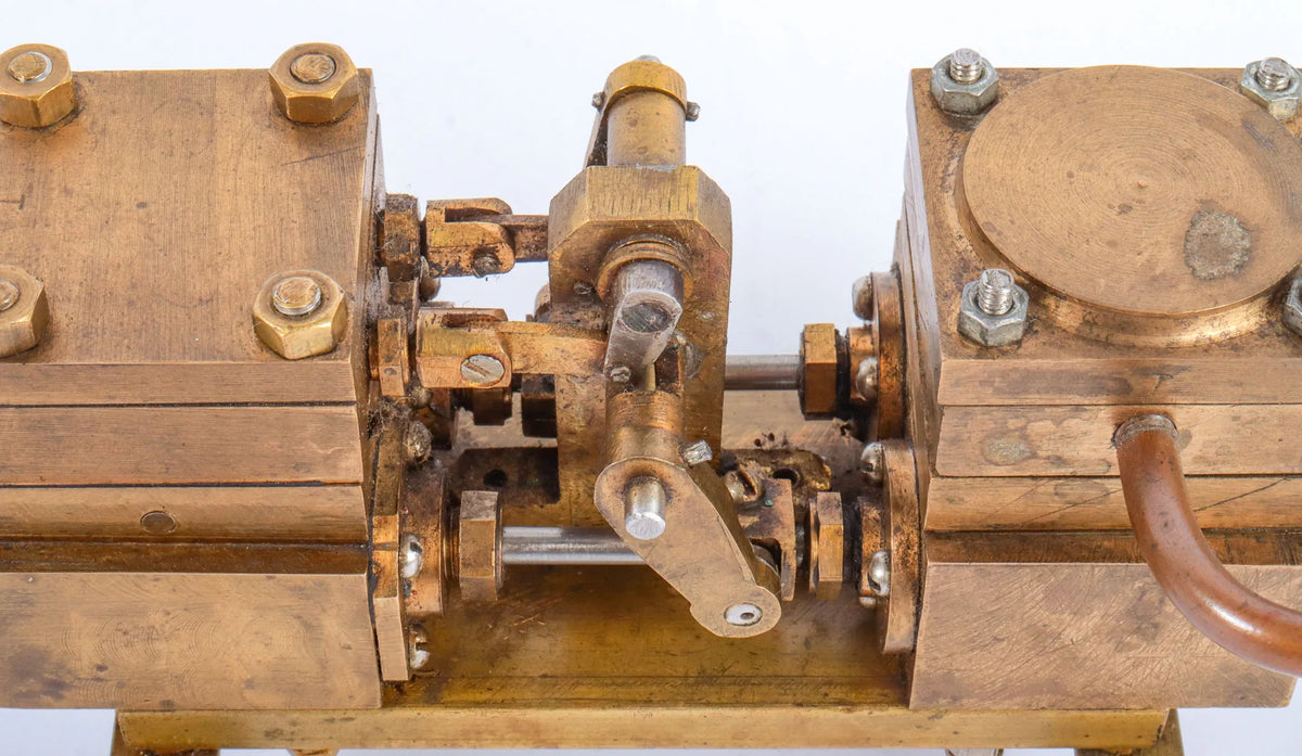 Duplex steam pump