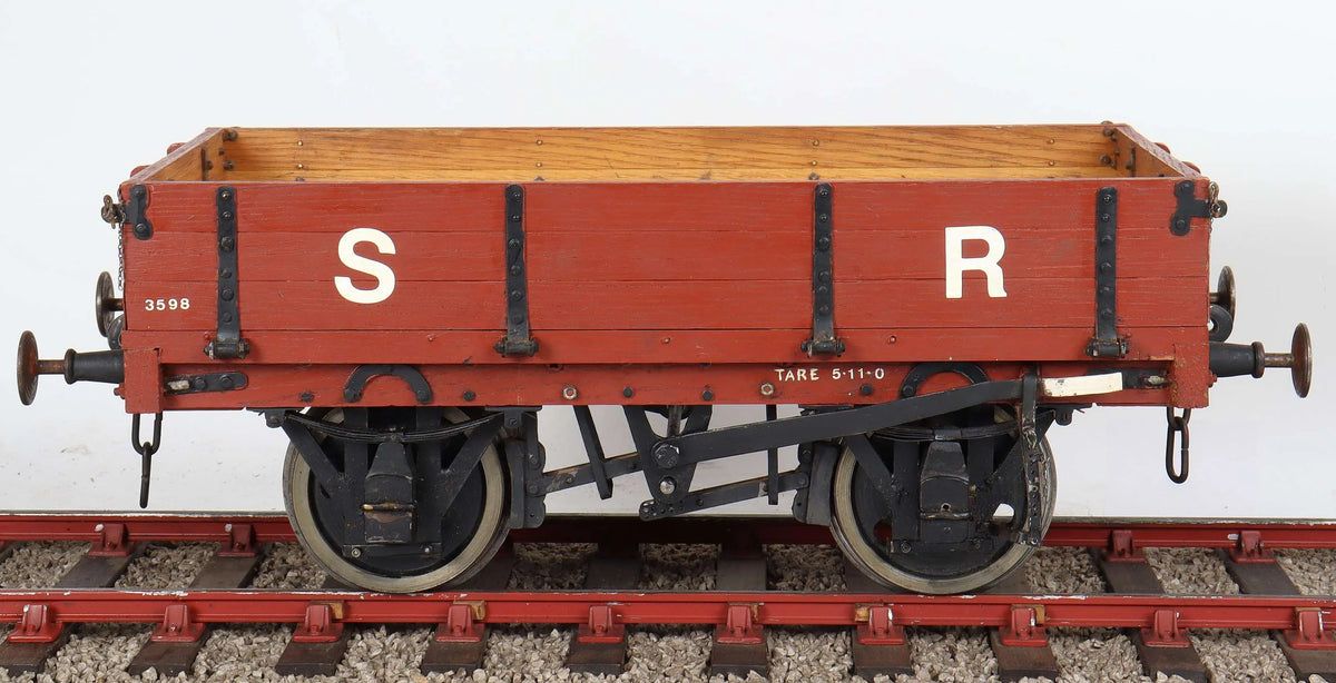 5 inch gauge 3-plank wagon