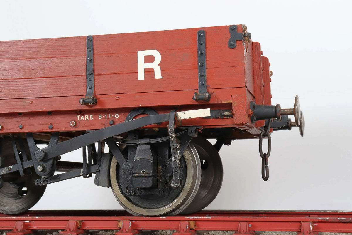 5 inch gauge 3-plank wagon