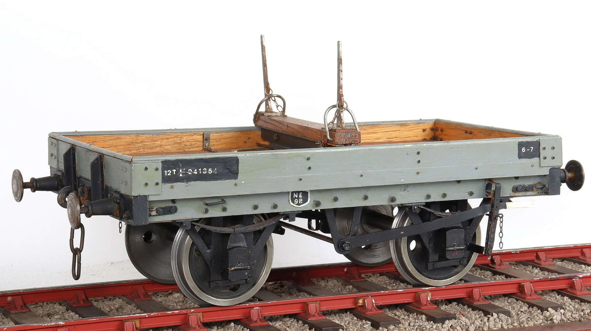 5 inch gauge bolster wagon