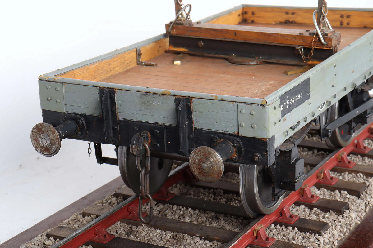 5 inch gauge bolster wagon