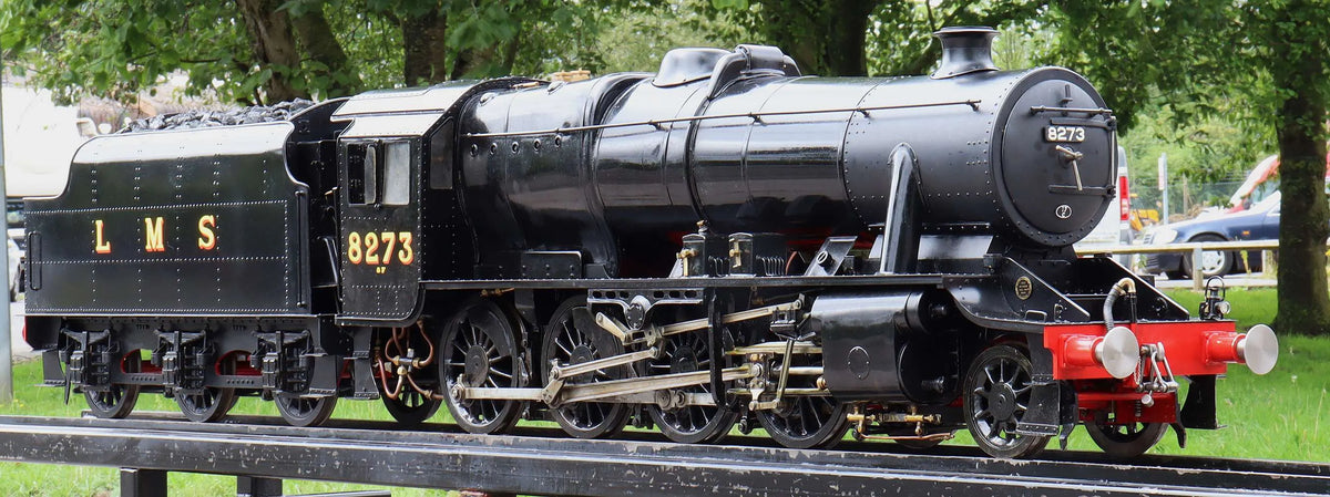 5 inch gauge LMS 8F 2-8-0