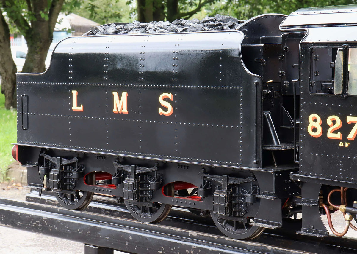5 inch gauge LMS 8F 2-8-0