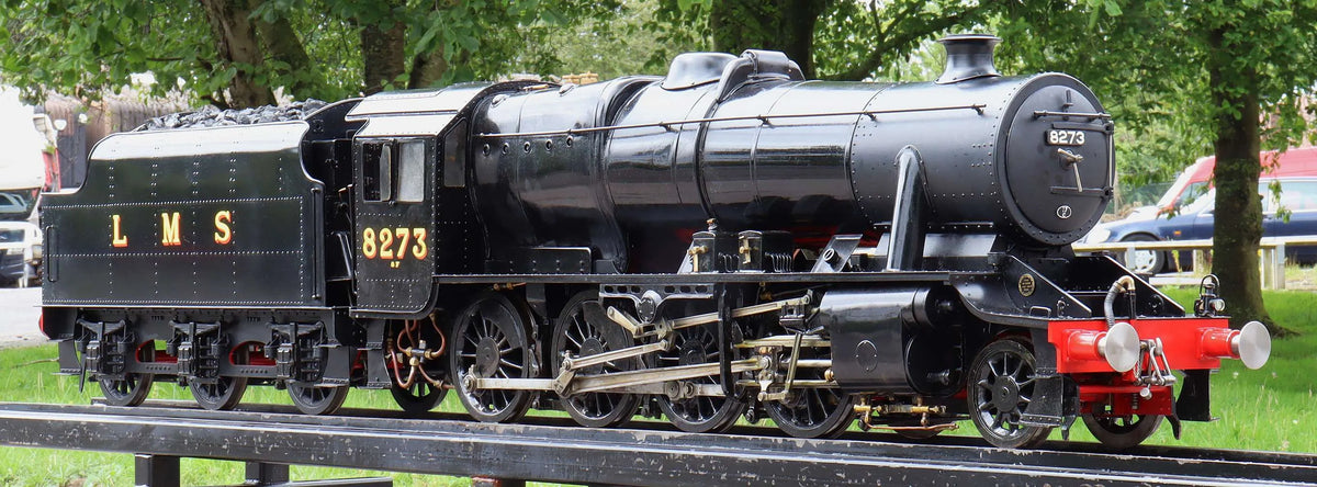 5 inch gauge LMS 8F 2-8-0