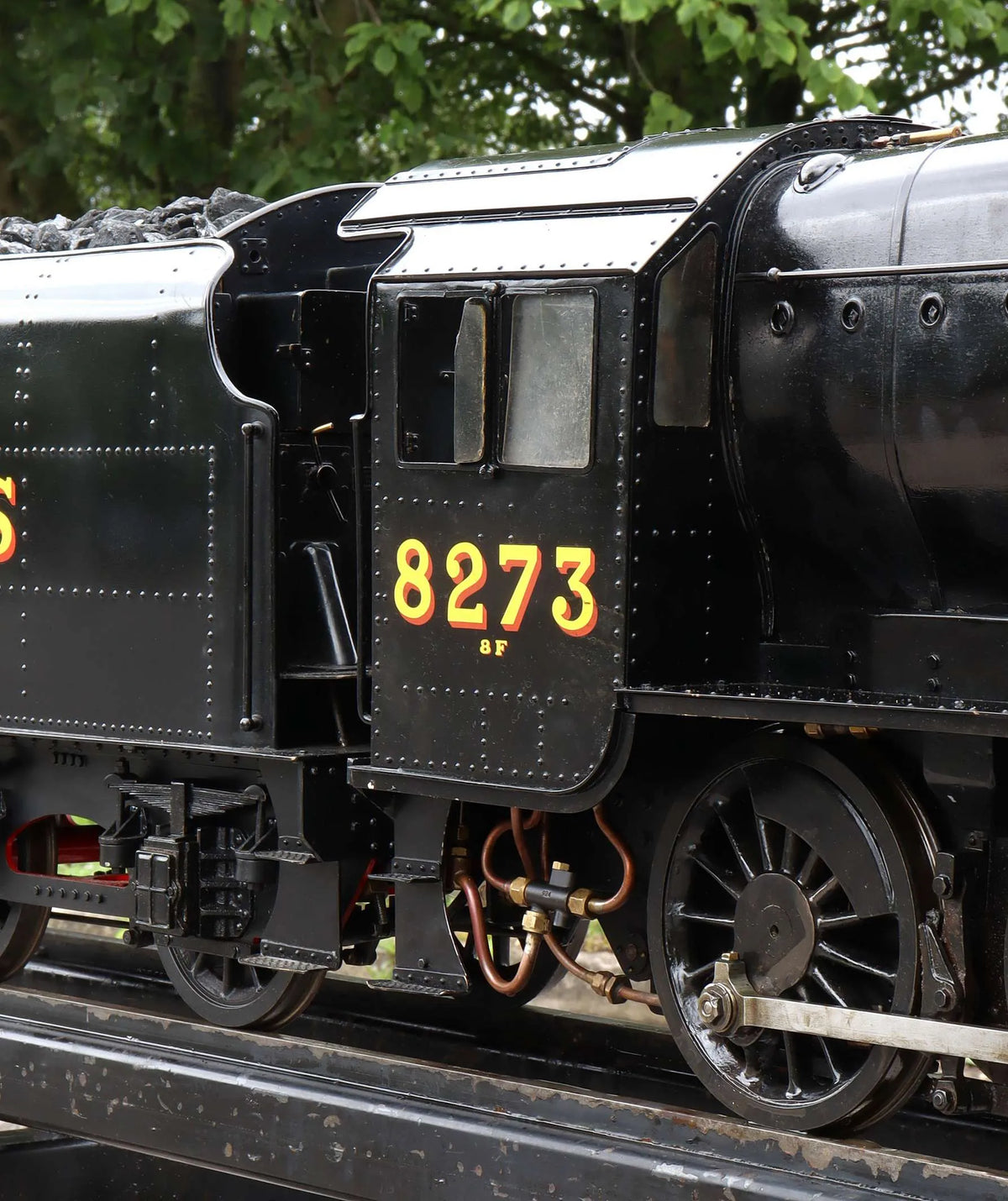 5 inch gauge LMS 8F 2-8-0