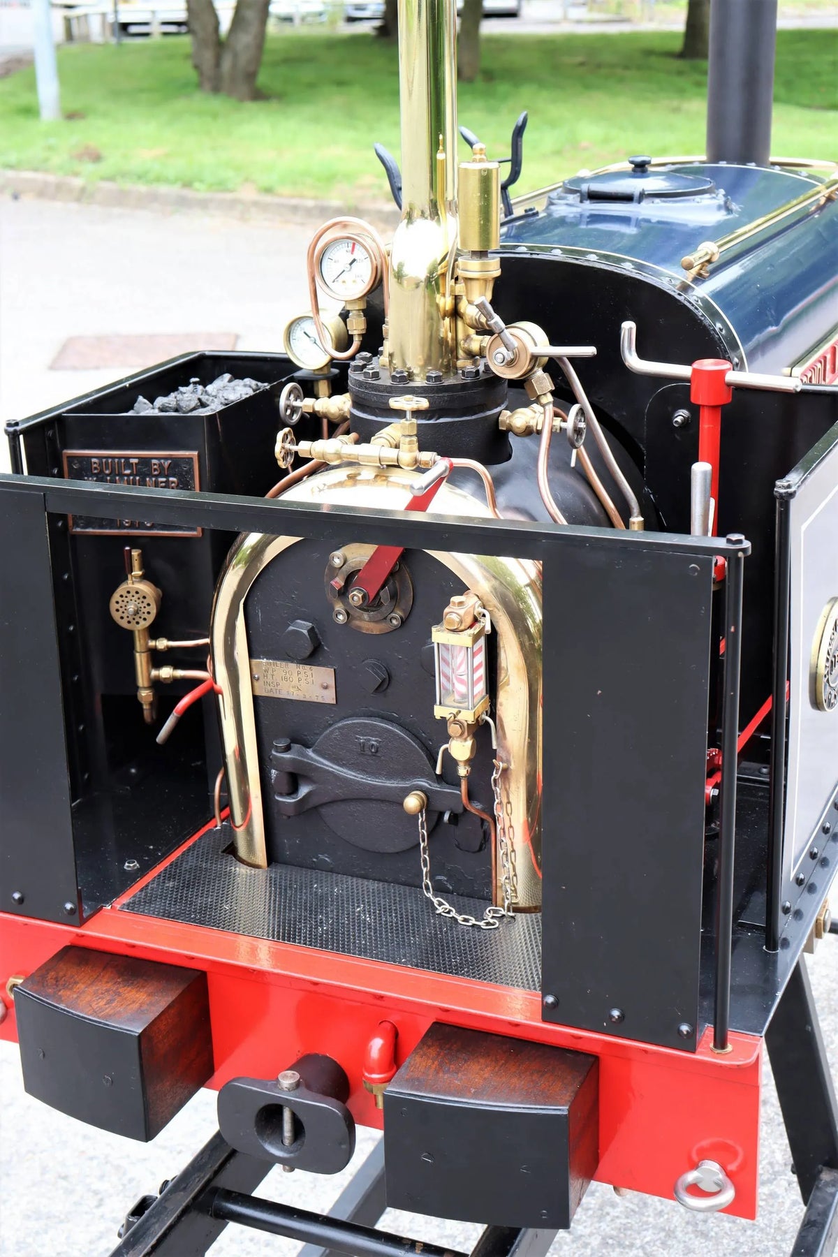 7 1/4 inch narrow gauge Hunslet 0-4-0ST "Pendle Witch"