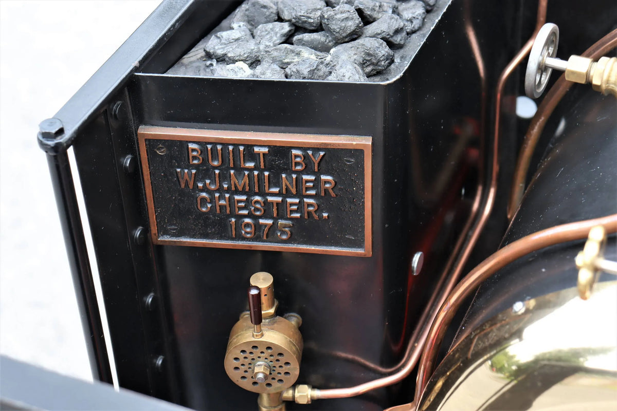 7 1/4 inch narrow gauge Hunslet 0-4-0ST "Pendle Witch"