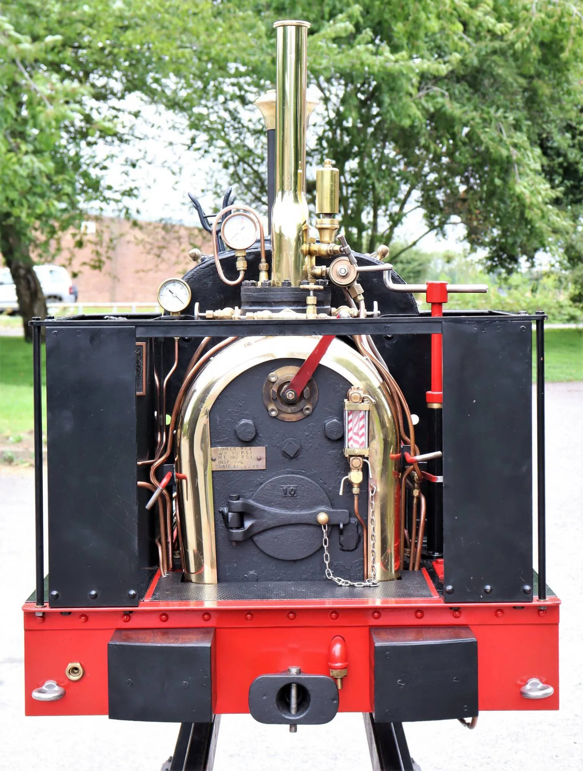 7 1/4 inch narrow gauge Hunslet 0-4-0ST "Pendle Witch"