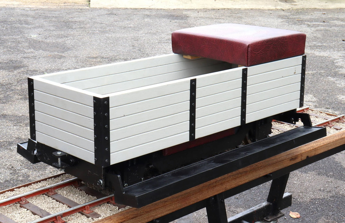 5 inch gauge Ride on Railways ground/raised level braked driving truck