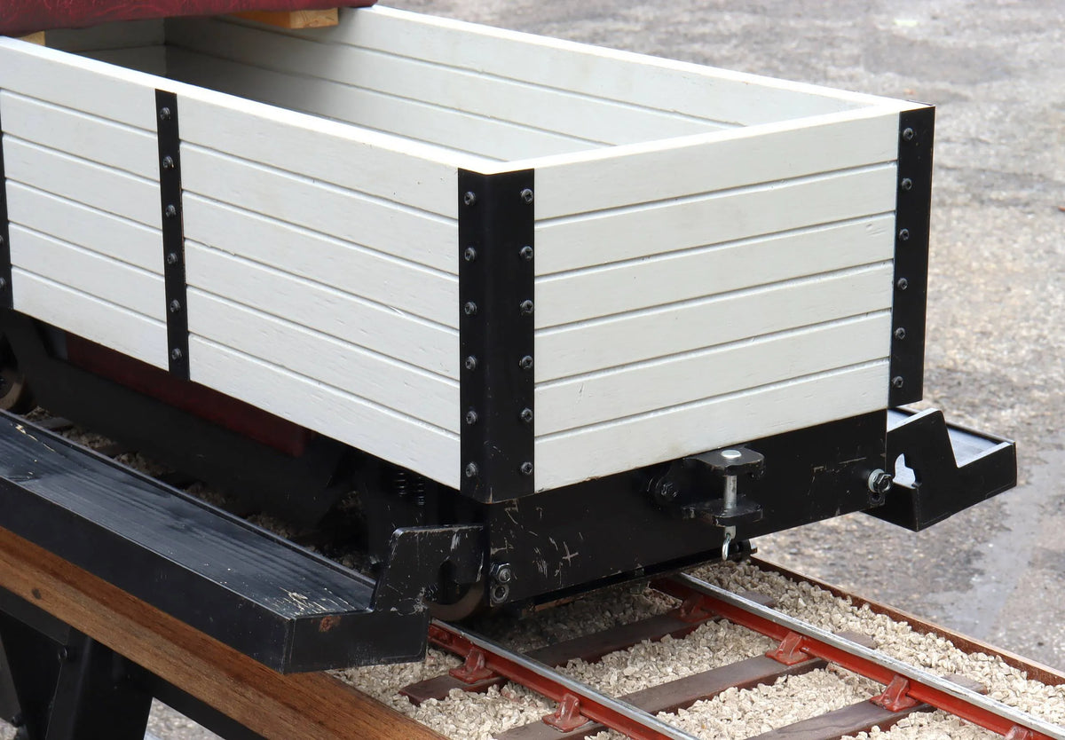 5 inch gauge Ride on Railways ground/raised level braked driving truck