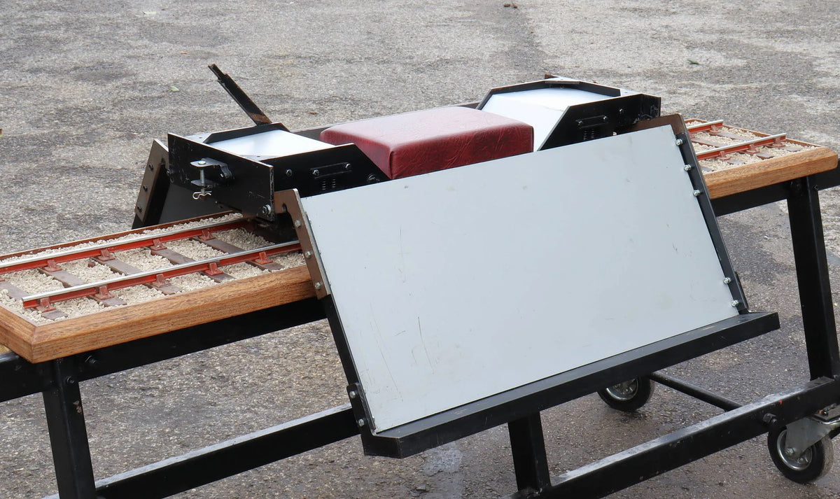 5 inch gauge Ride on Railways ground/raised level braked driving truck