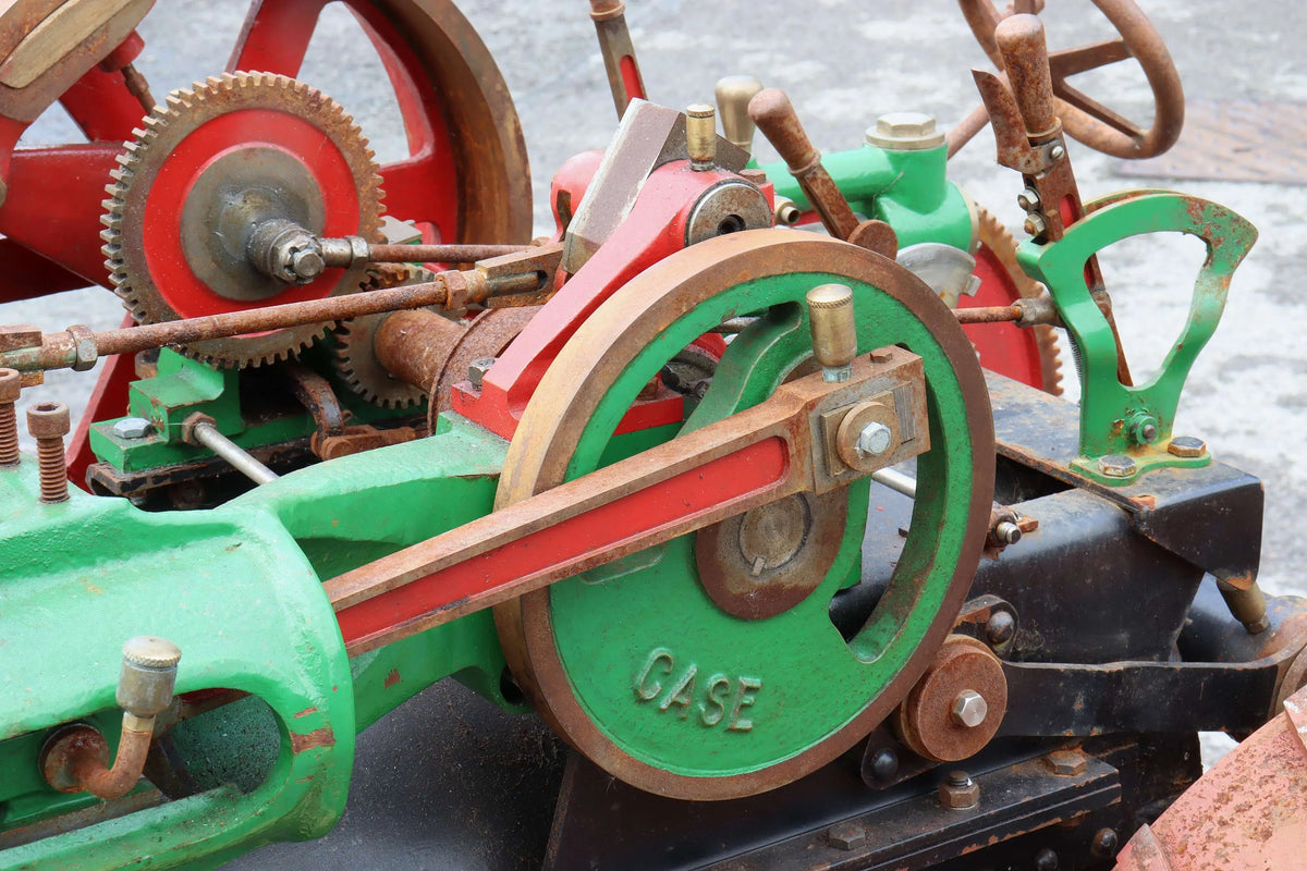 3 inch scale Case 45hp traction engine