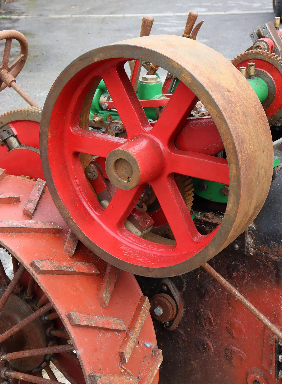 3 inch scale Case 45hp traction engine