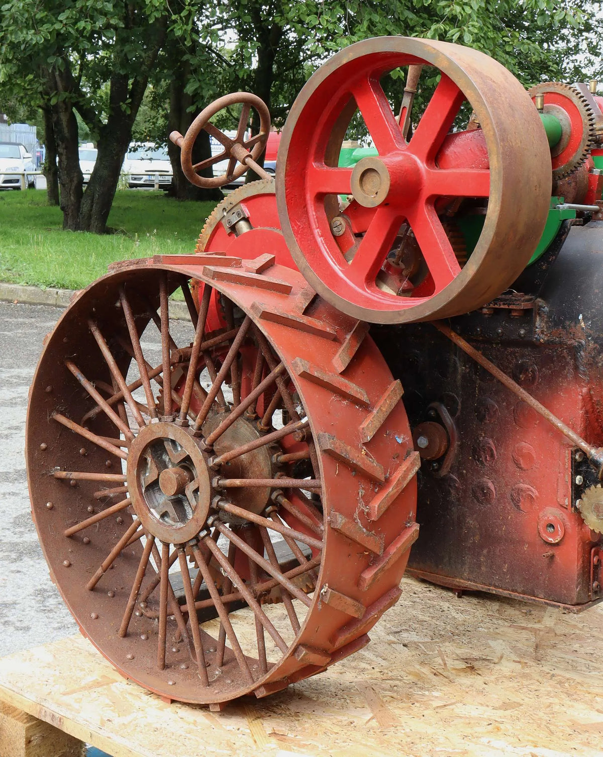 3 inch scale Case 45hp traction engine