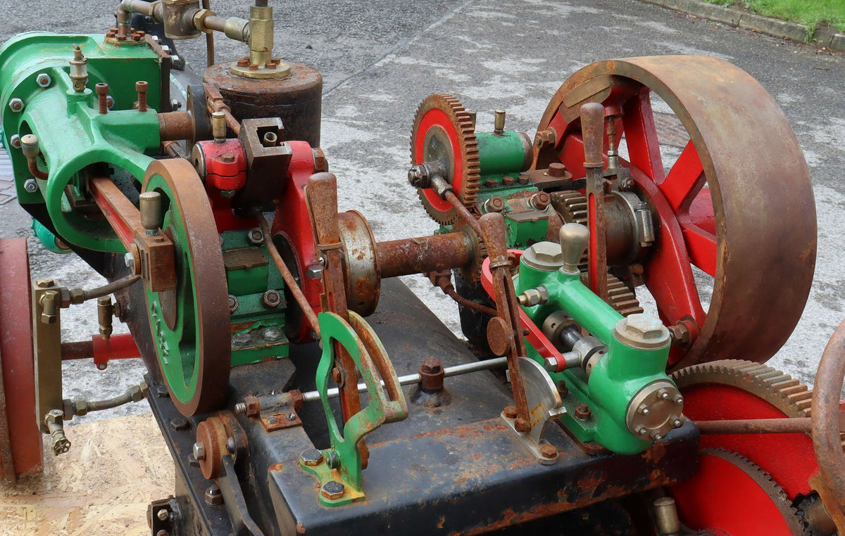 3 inch scale Case 45hp traction engine