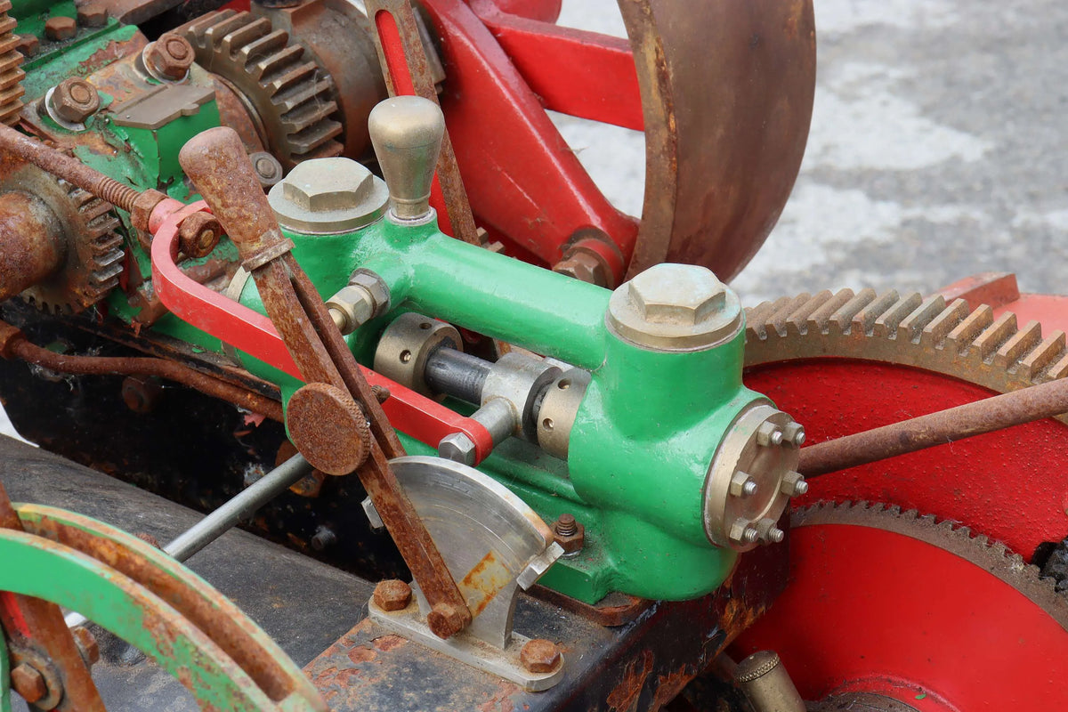 3 inch scale Case 45hp traction engine