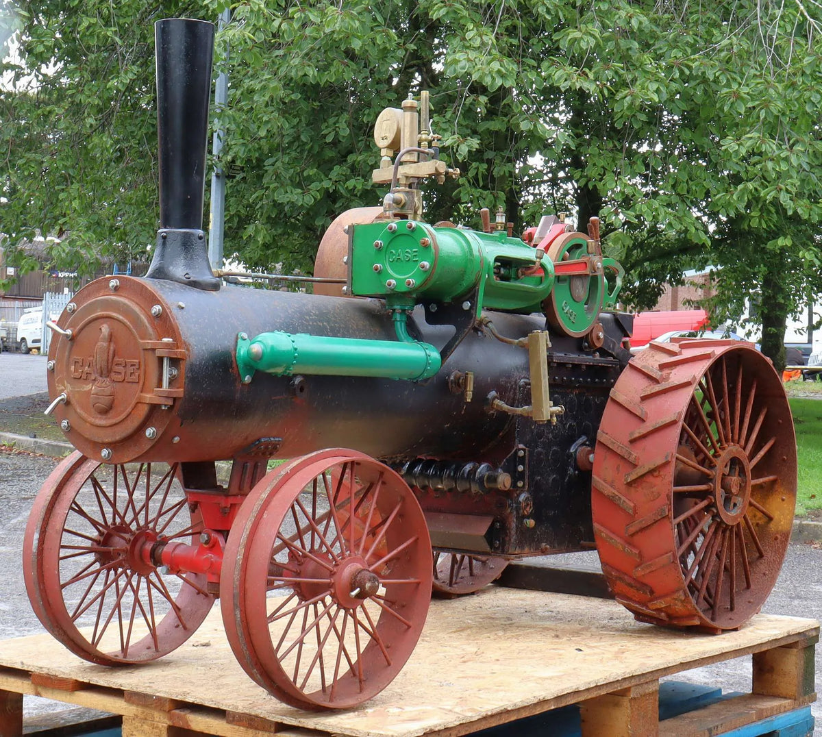 3 inch scale Case 45hp traction engine