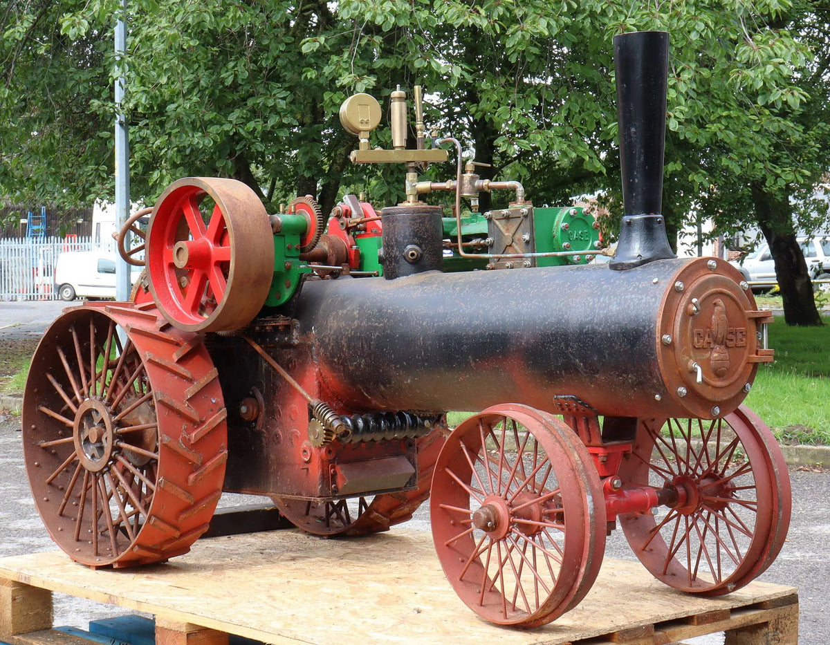 3 inch scale Case 45hp traction engine