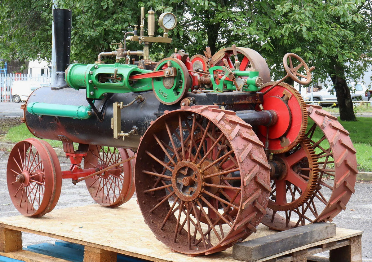 3 inch scale Case 45hp traction engine