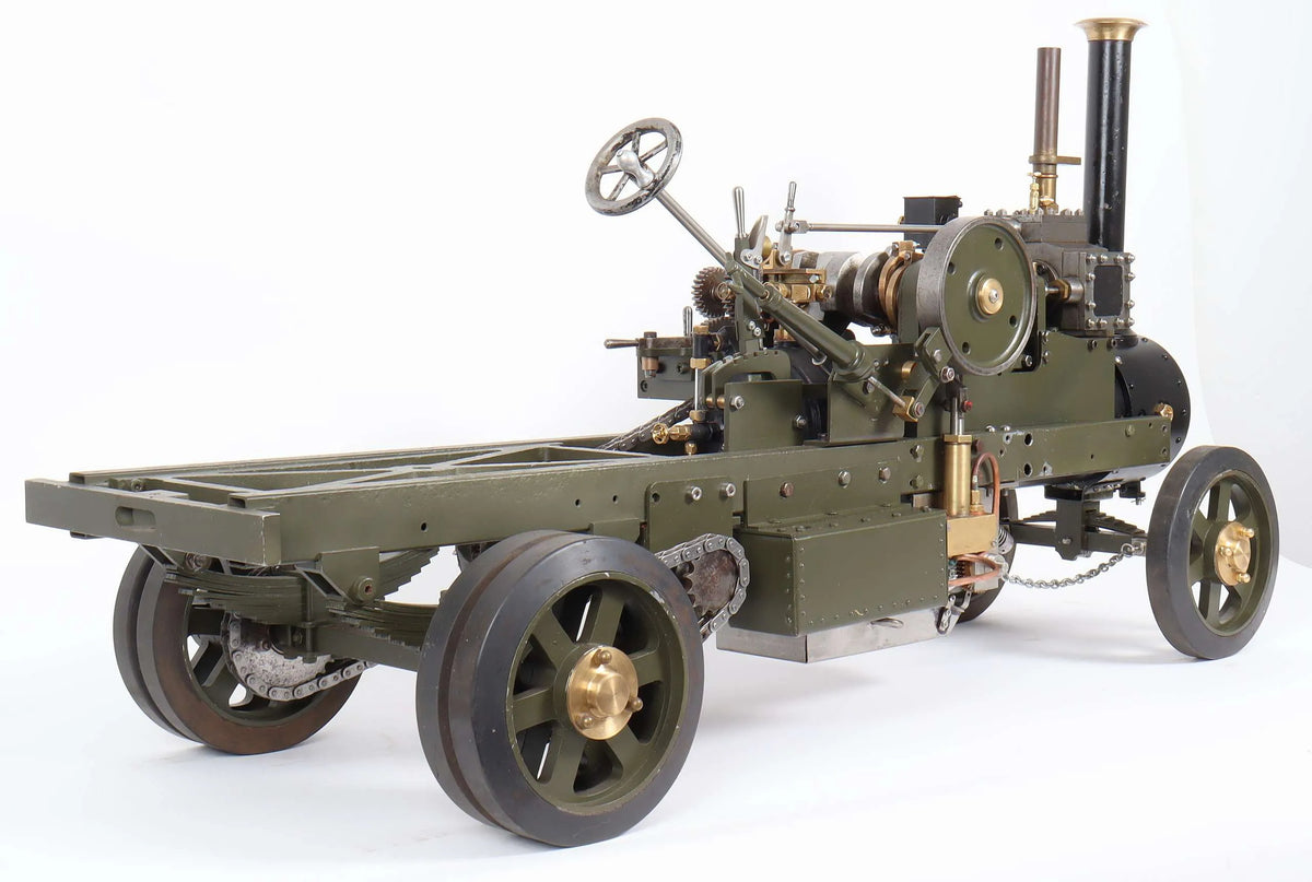 2 inch scale "Pride of Penrhyn" steam wagon