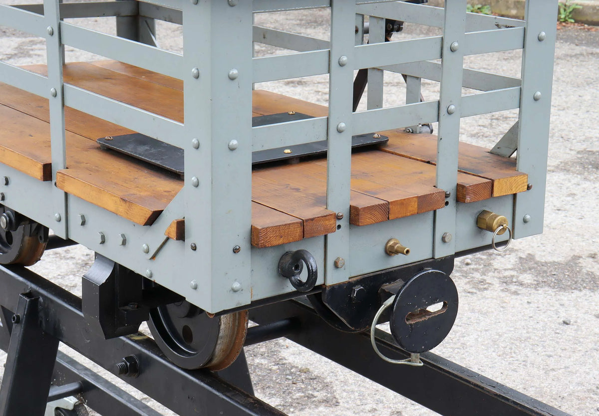 7 1/4 inch narrow gauge braked slate wagon