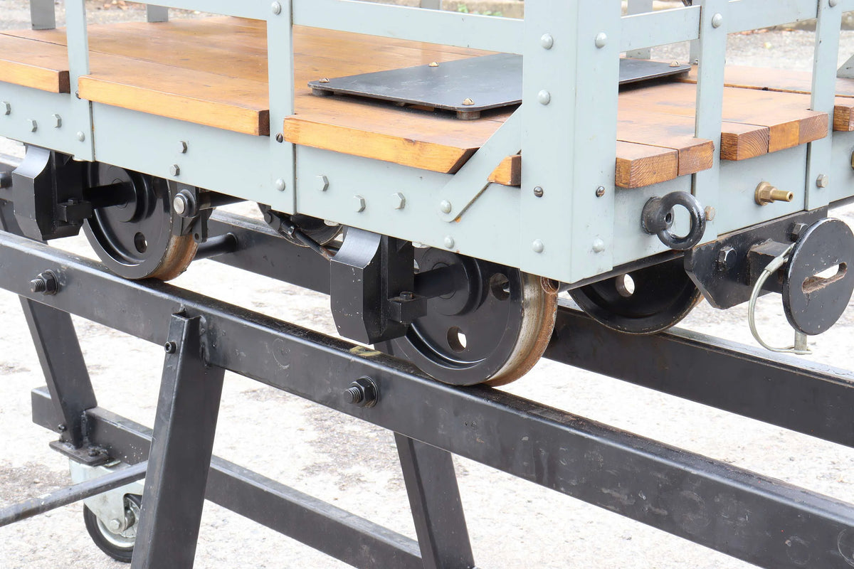 7 1/4 inch narrow gauge braked slate wagon