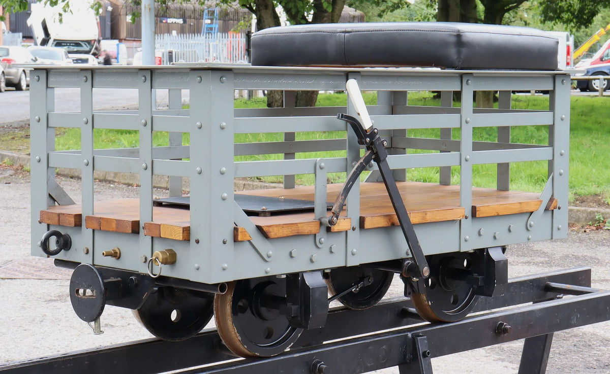 7 1/4 inch narrow gauge braked slate wagon