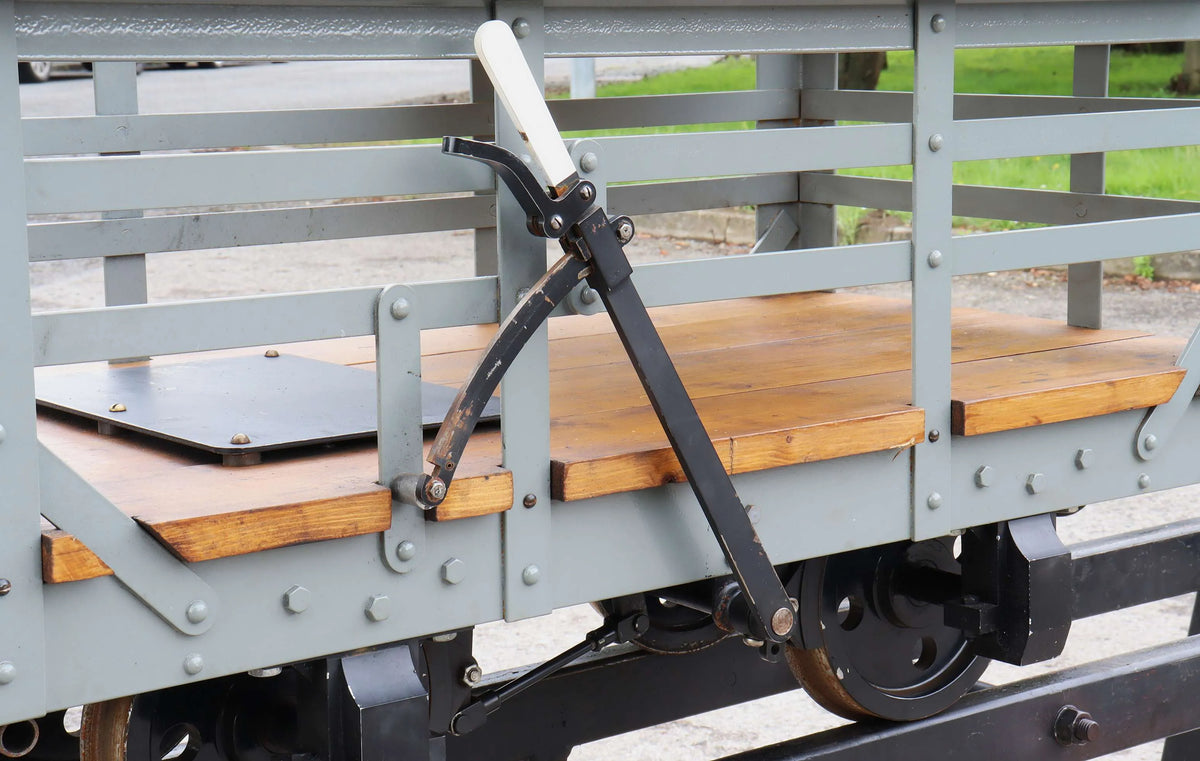 7 1/4 inch narrow gauge braked slate wagon