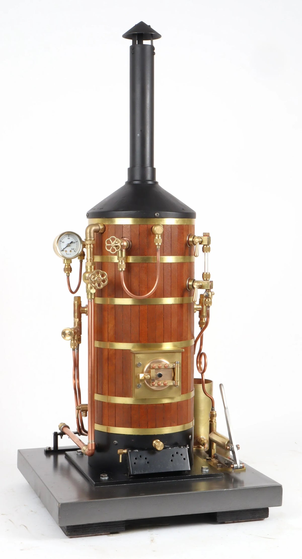 Vertical coal-fired boiler