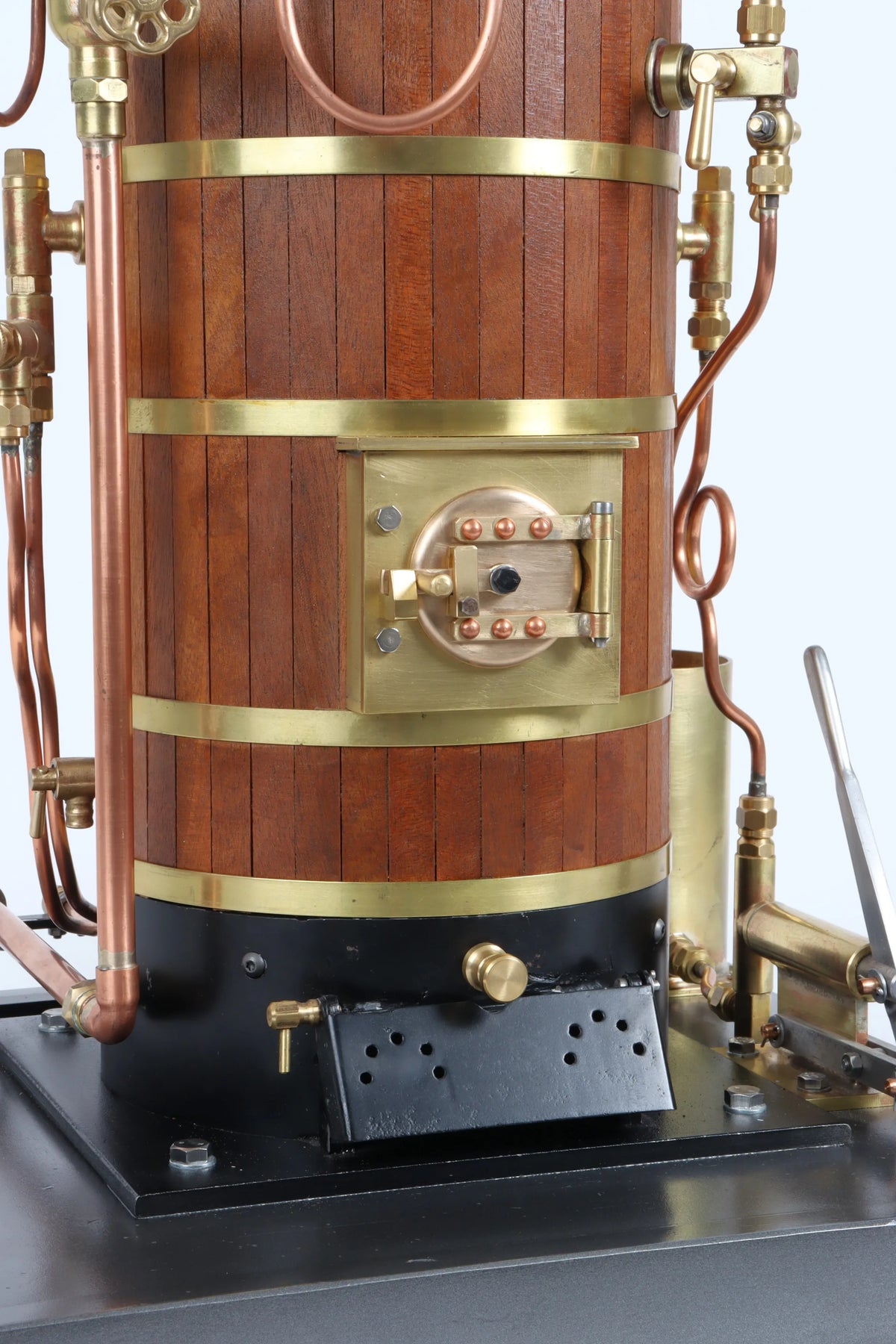 Vertical coal-fired boiler